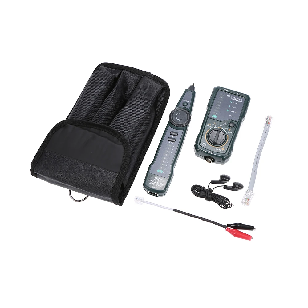Multi-function Networking Tools Telephone Network Wire Tracker Hand-held Cable Testing Tool Wire Tester FY868
Multi-function Networking Tools Telephone Network Wire Tracker Hand-held Cable Testing Tool Wire Tester FY868
