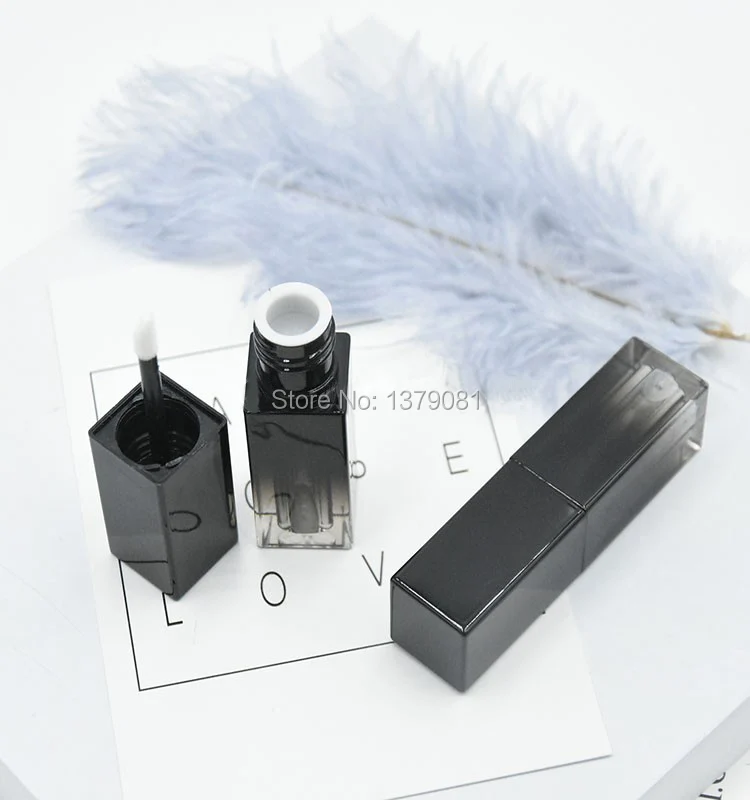 10/30/50pcs 5ml DIY Gradient Black Lip Gloss Tube,Square Cosmetic Lip Stick Makeup Tool,The Transparent Bottom Lip Balm Bottle
10/30/50pcs 5ml DIY Gradient Black Lip Gloss Tube,Square Cosmetic Lip Stick Makeup Tool,The Transparent Bottom Lip Balm Bottle