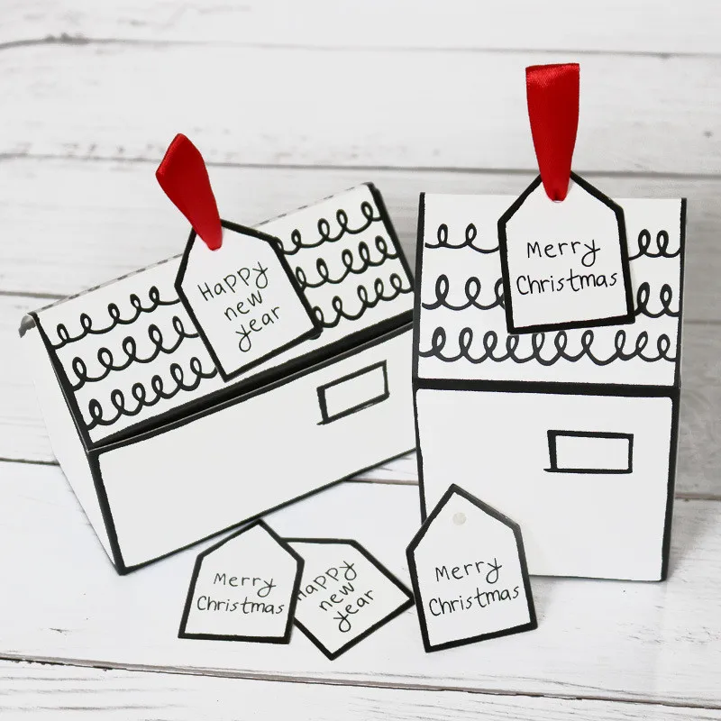 2pcs Paper Dragee Gift Boxes White House Shape Gift Package Cake Candy Box with Red Ribbon Wedding Favors and Gifts Box Party
2pcs Paper Dragee Gift Boxes White House Shape Gift Package Cake Candy Box with Red Ribbon Wedding Favors and Gifts Box Party