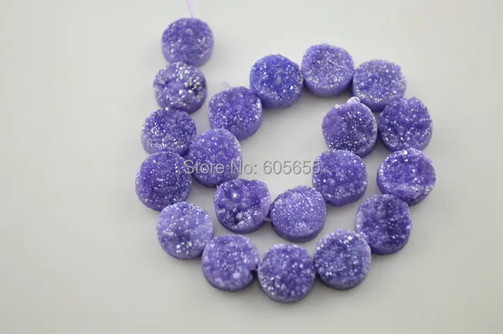 Фиолетовый фиолетовый цвет 10 мм Drusy Кабошоны каменные плоские круглые бусины 20 шт. в лоте Бесплатная доставка
Фиолетовый фиолетовый цвет 10 мм Drusy Кабошоны каменные плоские круглые бусины 20 шт. в лоте Бесплатная доставка