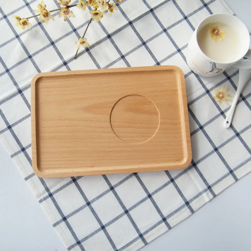 Japan Style Beech Wood Serving Tray with Groove Rectangular Solid Whole Wood Bread Coffee Plate Tea Tray Wooden Plate Household
Japan Style Beech Wood Serving Tray with Groove Rectangular Solid Whole Wood Bread Coffee Plate Tea Tray Wooden Plate Household