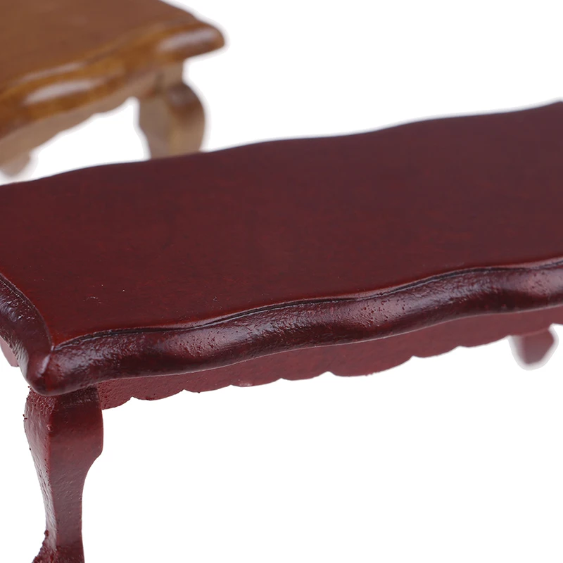 1PCS Wooden 9.2cm*4.5cm*4 1/12 Dollhouse Miniature Tea Table Furniture Wavy-Edged Coffee End Table
1PCS Wooden 9.2cm*4.5cm*4 1/12 Dollhouse Miniature Tea Table Furniture Wavy-Edged Coffee End Table