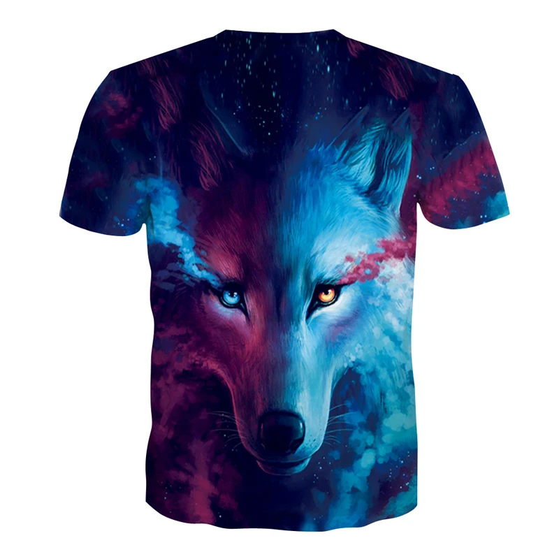 2019 Summer Short Sleeve T Shirt Men Wolf Printed Tshirt Mens T Shirts Fashion Casual Tee Shirt Homme
2019 Summer Short Sleeve T Shirt Men Wolf Printed Tshirt Mens T Shirts Fashion Casual Tee Shirt Homme