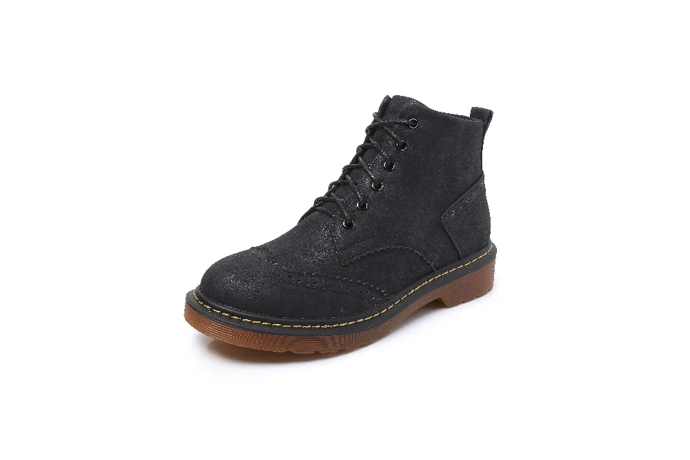 GOXPACER Autumn Winter British Style Vintage Lacing Women Boots Winter Shoes Round Toe Casual Snow Boots Shoes Plus Size
GOXPACER Autumn Winter British Style Vintage Lacing Women Boots Winter Shoes Round Toe Casual Snow Boots Shoes Plus Size