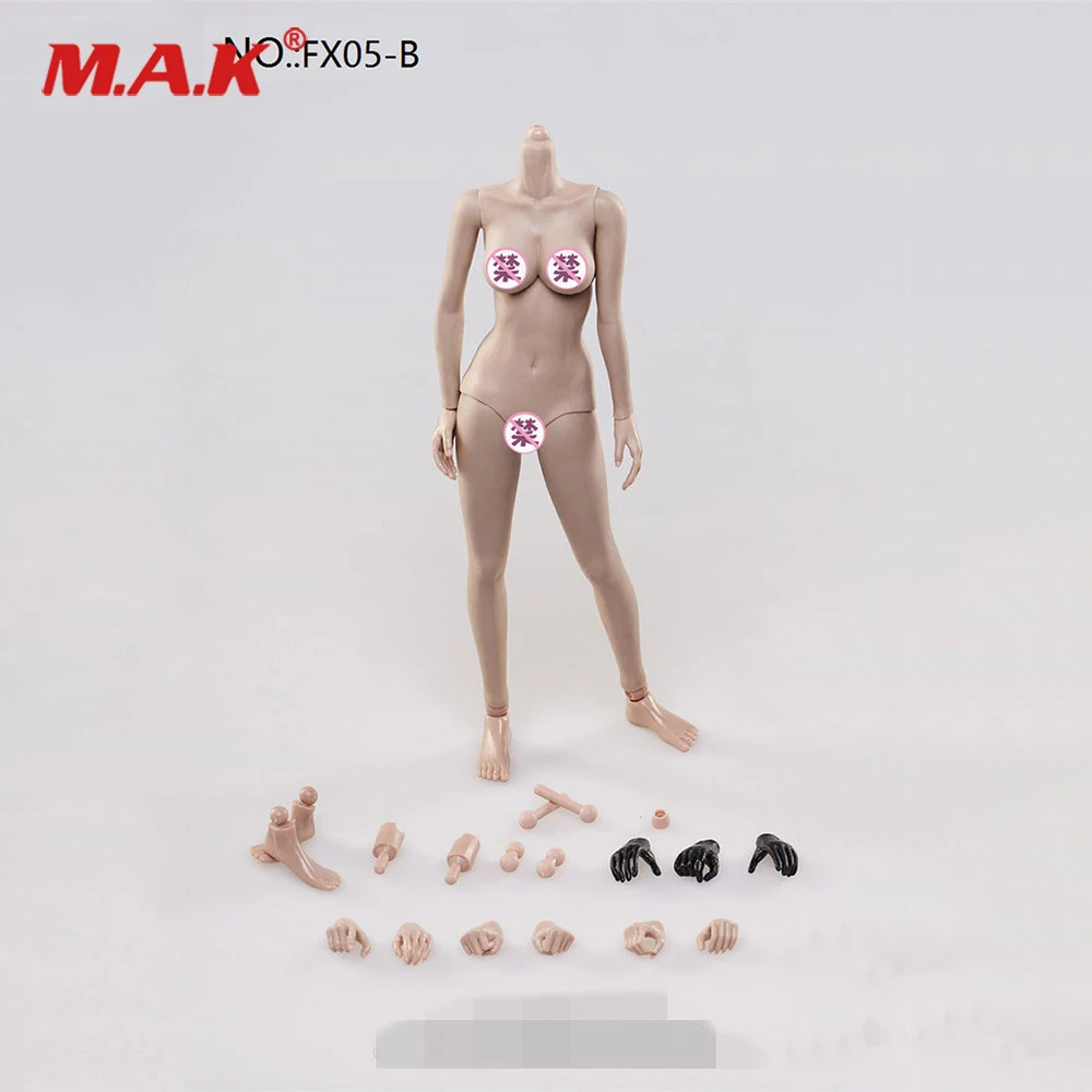 

Масштаб 1/6, женский скелет из нержавеющей стали, большая грудь, без головы, для 12 дюймов, экшн-фигурка, аксессуар