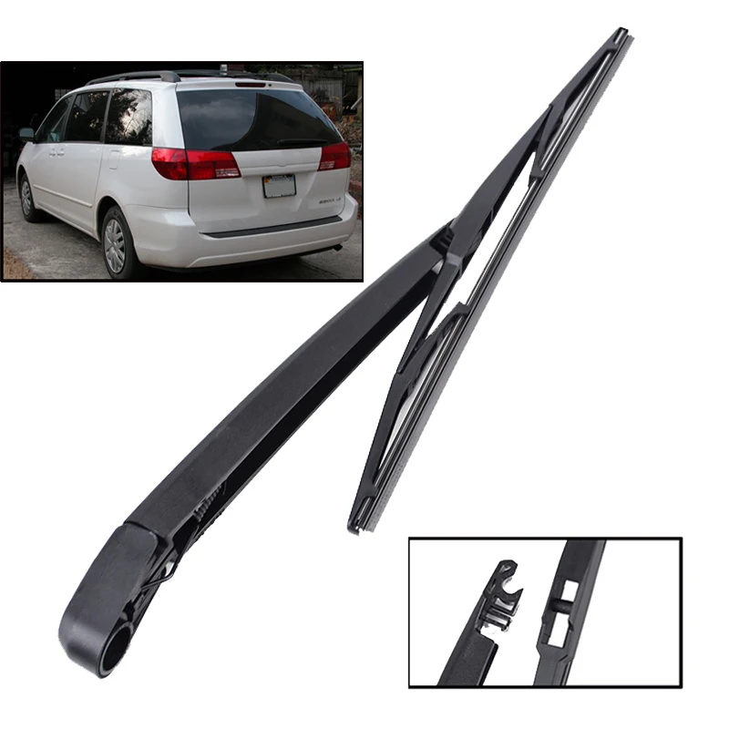 Erick's Wiper 14" Rear Wiper Blade & Arm Set Kit For Toyota Sienna LE XL20 2004 - 2005 Windshield Windscreen ( NOT Metal Wiper )
Erick's Wiper 14" Rear Wiper Blade & Arm Set Kit For Toyota Sienna LE XL20 2004 - 2005 Windshield Windscreen ( NOT Metal Wiper )