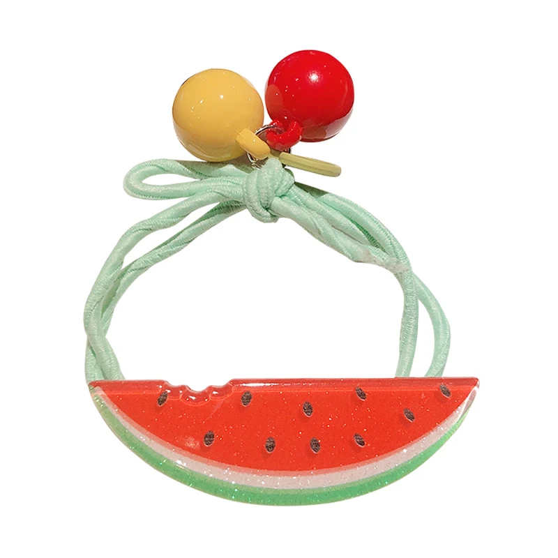 Women Hair Accessories Fruit Elastic Rubber Band Acrylic Beads Watermelon Headbands Ponytail Holder Girls Scrunchies Headdress
Women Hair Accessories Fruit Elastic Rubber Band Acrylic Beads Watermelon Headbands Ponytail Holder Girls Scrunchies Headdress
