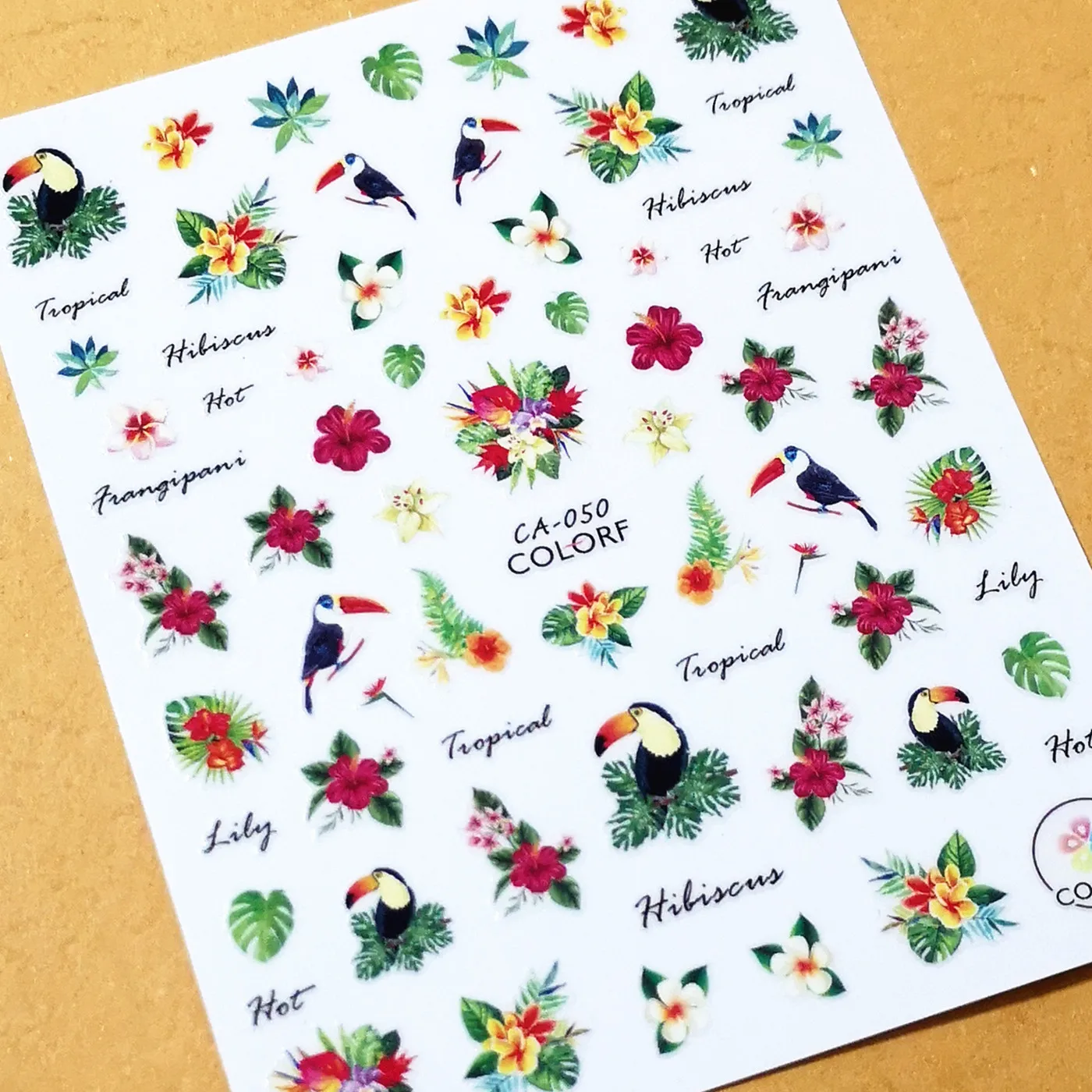 Newest CA-50 summer design 3d nail sticker decals Japan type DIY decoration tools for nail wraps
Newest CA-50 summer design 3d nail sticker decals Japan type DIY decoration tools for nail wraps