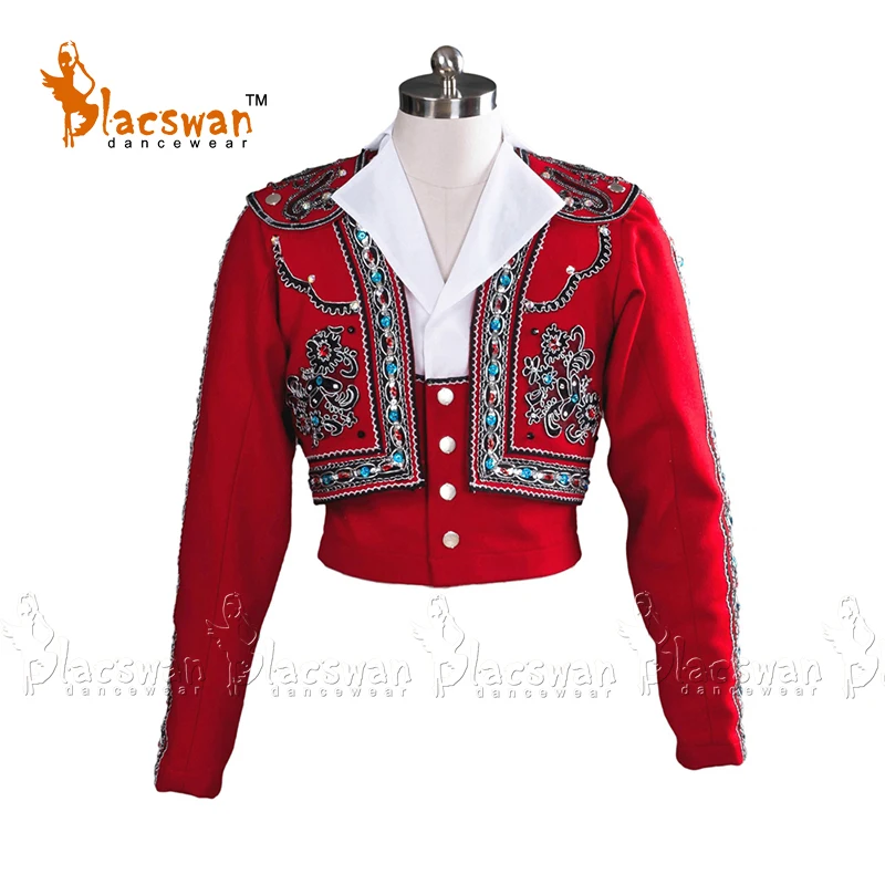 Custom Made Red Spanish Style Don Quixote Basil Role Professional Stage Costume Ballet Tunic BT799
Custom Made Red Spanish Style Don Quixote Basil Role Professional Stage Costume Ballet Tunic BT799