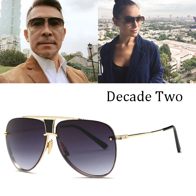 LVVKEE design Fashion Luxury brand Decade Two Style Gradient lens Sunglasses Men Vintage Brand Design Sun Glasses Oculos De Sol
LVVKEE design Fashion Luxury brand Decade Two Style Gradient lens Sunglasses Men Vintage Brand Design Sun Glasses Oculos De Sol