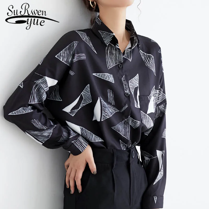 2019 spring fashion Women Chiffon blouse chiffon shirt long sleeve turn down collar printing lantern sleeve women top 2518 50
2019 spring fashion Women Chiffon blouse chiffon shirt long sleeve turn down collar printing lantern sleeve women top 2518 50