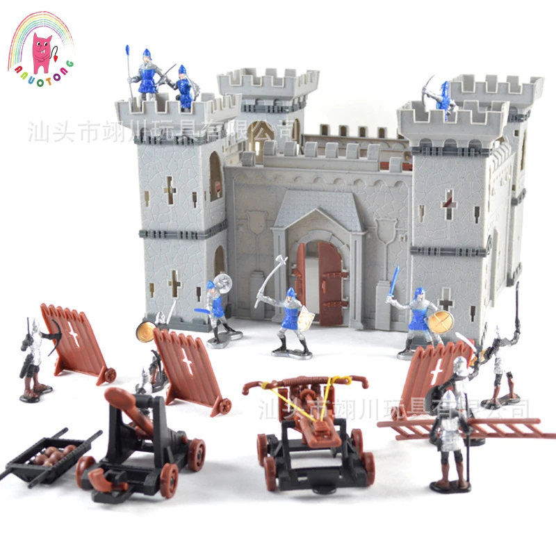 19pcs Medieval Knight Catapult Castle Soldiers Infantry Action Figures Castle Soldiers Model Assembled Building Military toy set
19pcs Medieval Knight Catapult Castle Soldiers Infantry Action Figures Castle Soldiers Model Assembled Building Military toy set