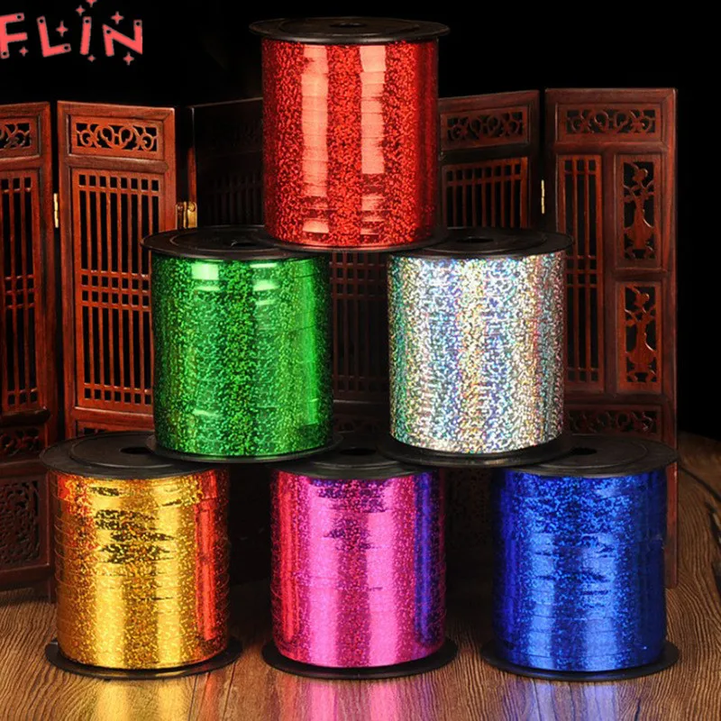 5mm 250Yards Balloons Ribbons Laser Birthday Gifts DIY Packing Wedding Party Decoration Prism Tape Foil Satin Accessorie
5mm 250Yards Balloons Ribbons Laser Birthday Gifts DIY Packing Wedding Party Decoration Prism Tape Foil Satin Accessorie