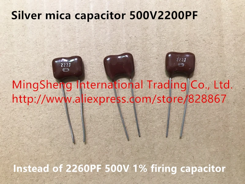 Original new 100% silver mica capacitor 500V2200PF instead of 2260PF 500V 1% firing capacitor (Inductor)
Original new 100% silver mica capacitor 500V2200PF instead of 2260PF 500V 1% firing capacitor (Inductor)