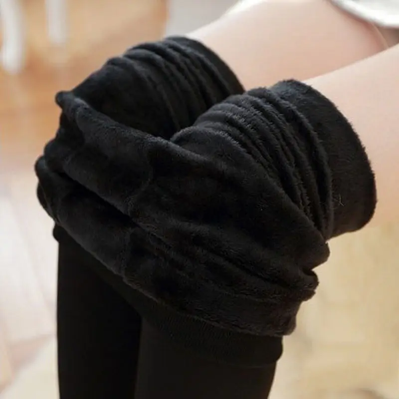 Fashion Women Elastic Thicken Velvet Leggings Skinny Foot Pants Women Faux Cashmere Leggings Winter Warm Knitting Leggings
Fashion Women Elastic Thicken Velvet Leggings Skinny Foot Pants Women Faux Cashmere Leggings Winter Warm Knitting Leggings