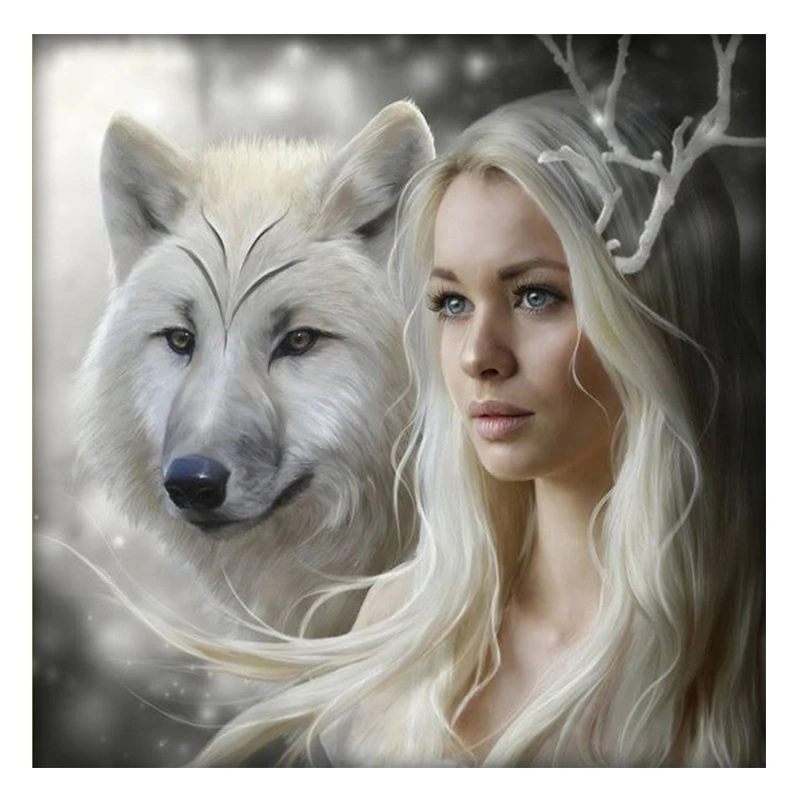 Full Round Diamond Embroidery Girl&Wolf 5D DIY Diamond Painting Cross Stitch 3D Diamond Mosaic Decoration Needlework Gift R6005
Full Round Diamond Embroidery Girl&Wolf 5D DIY Diamond Painting Cross Stitch 3D Diamond Mosaic Decoration Needlework Gift R6005