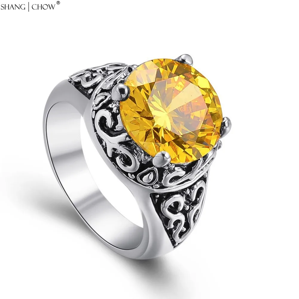 925 Sterling Silver Ring, Vintage Jewelry With Circle Yellow Quartz for women Weekend Party Accessories Lover Gift R1506
925 Sterling Silver Ring, Vintage Jewelry With Circle Yellow Quartz for women Weekend Party Accessories Lover Gift R1506