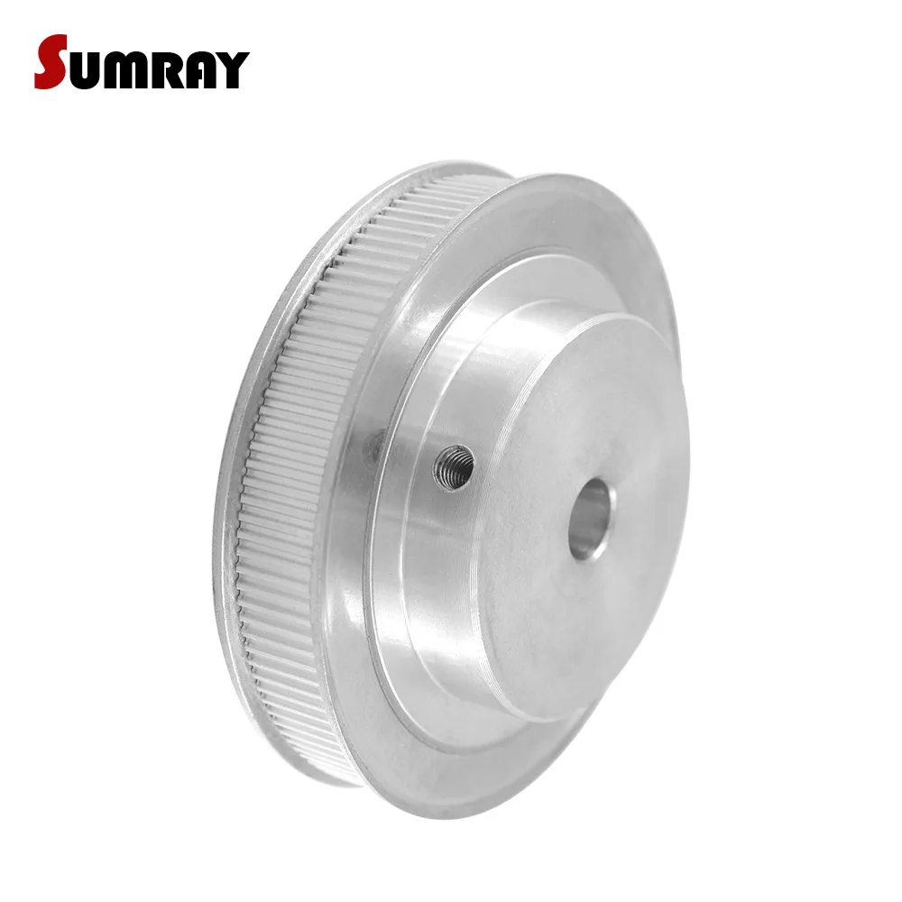 

SUMRAY MXL 130T Toothed Pulley Wheel 8/10/12/14mm Inner Bore Timing Belt Pulley 11mm Belt Width Gear Pulley for Laser Machine