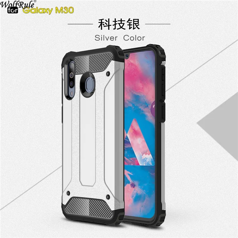 Чехол для телефона Samsung Galaxy M30, противоударный мягкий силиконовый + жесткий пластиковый чехол для Samsung M30 SM-M305F
Чехол для телефона Samsung Galaxy M30, противоударный мягкий силиконовый + жесткий пластиковый чехол для Samsung M30 SM-M305F