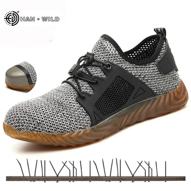 Men's Summer Shoes Breathable Steel Toe Anti Smashing Protective Boots Men Puncture Proof Safety Work Shoes
Men's Summer Shoes Breathable Steel Toe Anti Smashing Protective Boots Men Puncture Proof Safety Work Shoes