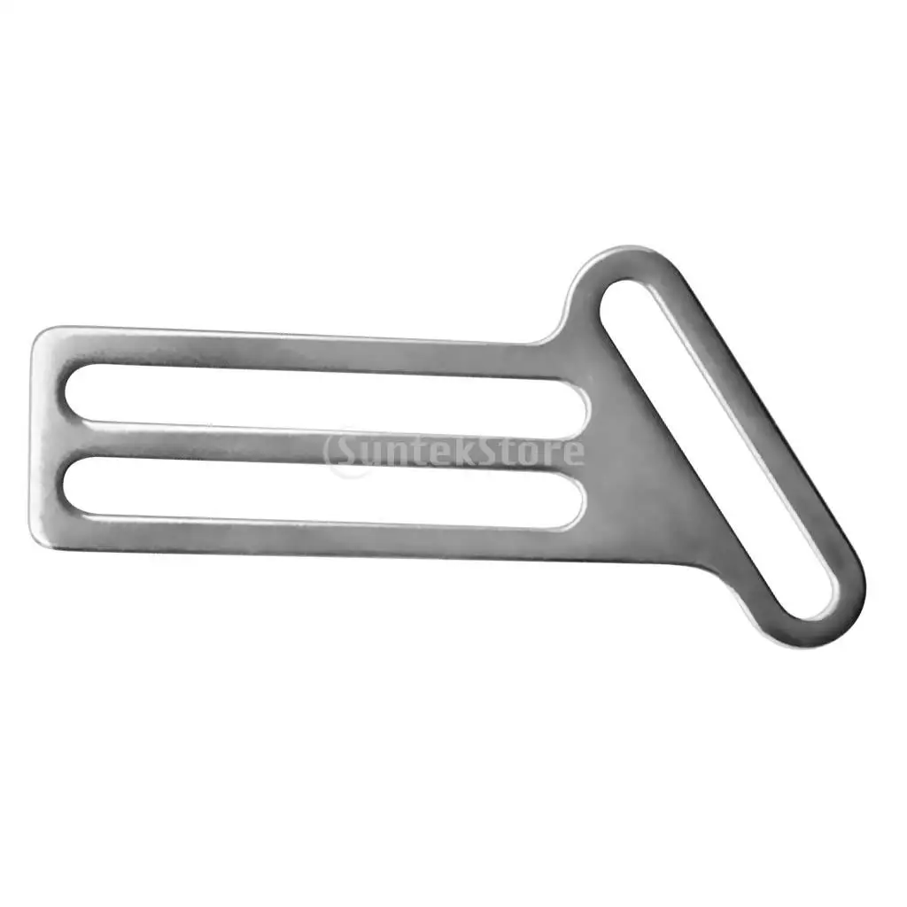 Heavy Duty 316 Stainless Steel Scuba Diving Weight Belt Keeper Retainer Stopper Slider Fits 5cm / 2' Webbing Strap
Heavy Duty 316 Stainless Steel Scuba Diving Weight Belt Keeper Retainer Stopper Slider Fits 5cm / 2' Webbing Strap