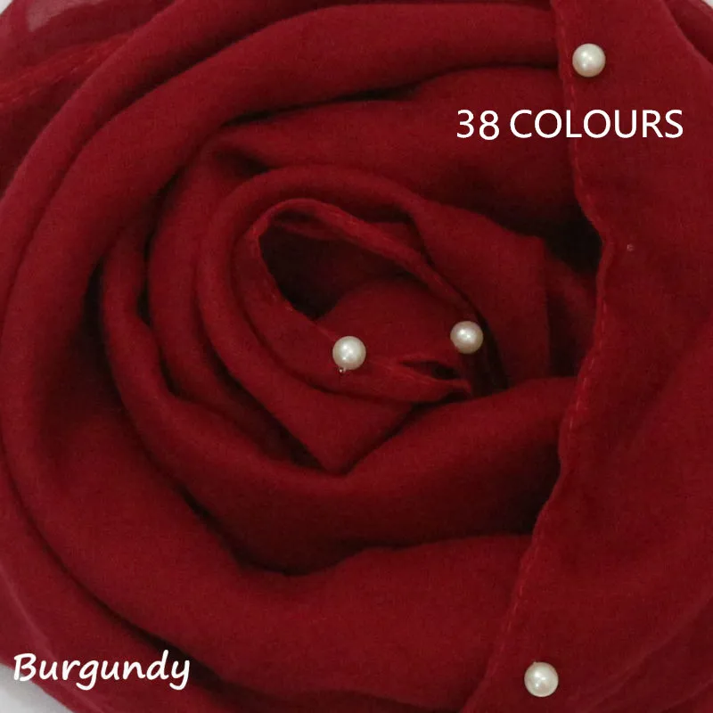 Cheapest Plain pearls elegant scarves for women voile solid shawl Nice beads scarf hijabs muslim head wrap Fast Ship 100pcs/lot
Cheapest Plain pearls elegant scarves for women voile solid shawl Nice beads scarf hijabs muslim head wrap Fast Ship 100pcs/lot