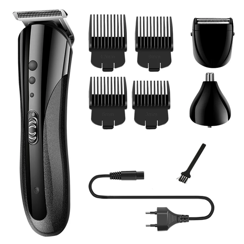 Kemei 3 in 1 Hair Trimmer Electric Shaver Rechargeable Nose Hair Clipper Professional Beard Razor Machine Men's Grooming Kit
Kemei 3 in 1 Hair Trimmer Electric Shaver Rechargeable Nose Hair Clipper Professional Beard Razor Machine Men's Grooming Kit
