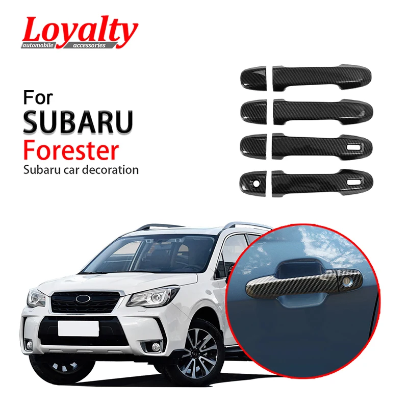 Loyalty for Subaru Forester 2019 External Door Handle Cover Trim Decoration ABS Carbon Fiber Car Accessories
Loyalty for Subaru Forester 2019 External Door Handle Cover Trim Decoration ABS Carbon Fiber Car Accessories