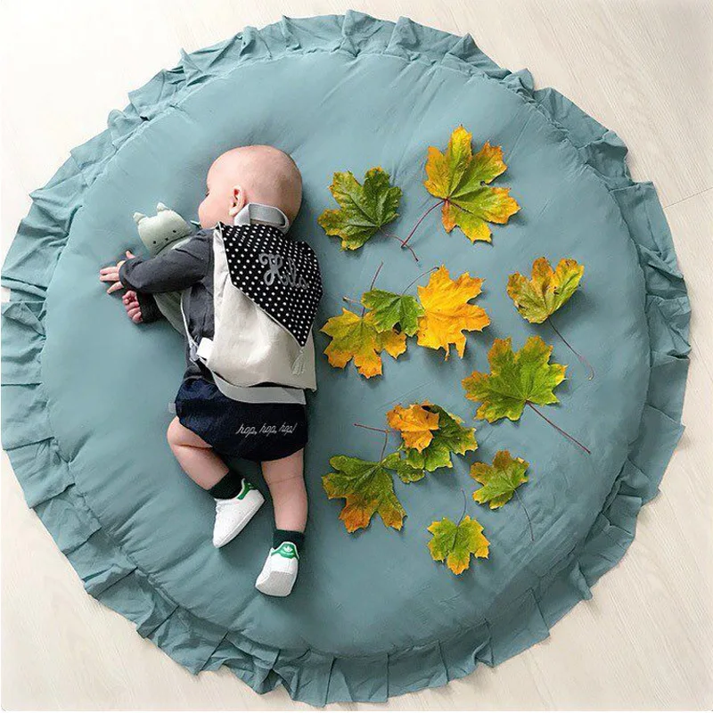 D Children Baby Game Mat Play Crawling Blanket Sleeping Pad Sitting Cushion Round Lace Mat Super Soft Rug Bedroom Decoration
D Children Baby Game Mat Play Crawling Blanket Sleeping Pad Sitting Cushion Round Lace Mat Super Soft Rug Bedroom Decoration