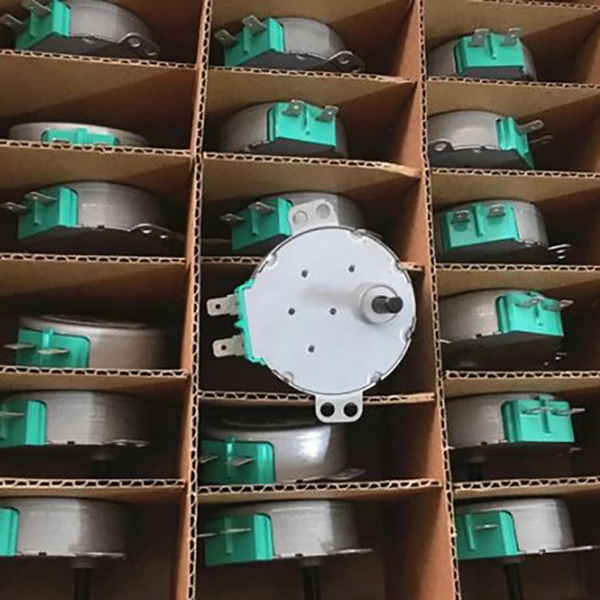 CW Round Claw Pole Permanent Magnet Synchronous Motor AC 100V 50/60HZ, 3W D Shaft AC Synchronous Motor 4.2~5rpm, Shaft Dia 5mm
CW Round Claw Pole Permanent Magnet Synchronous Motor AC 100V 50/60HZ, 3W D Shaft AC Synchronous Motor 4.2~5rpm, Shaft Dia 5mm