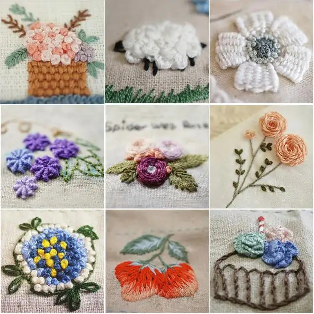 15X15cm Flowers clustered European embroidery kit simple three-dimensional embroidery Ribbon kit embroidery needlework
15X15cm Flowers clustered European embroidery kit simple three-dimensional embroidery Ribbon kit embroidery needlework