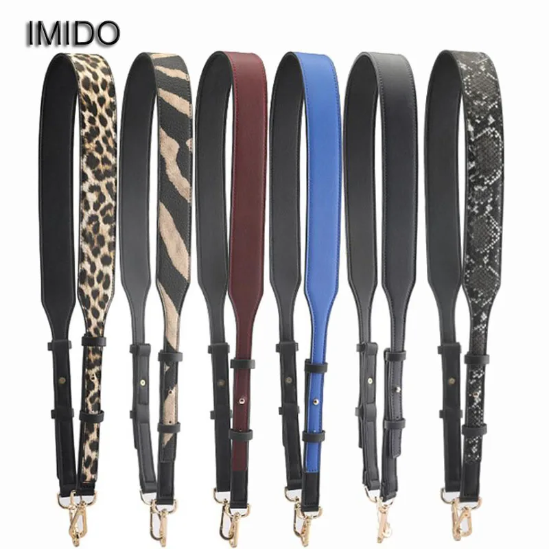IMIDO Adjustable 107-120cm Long bag Strap for Handbags Women Leather replacement straps shoulder belt accessories Leopard STP085
IMIDO Adjustable 107-120cm Long bag Strap for Handbags Women Leather replacement straps shoulder belt accessories Leopard STP085