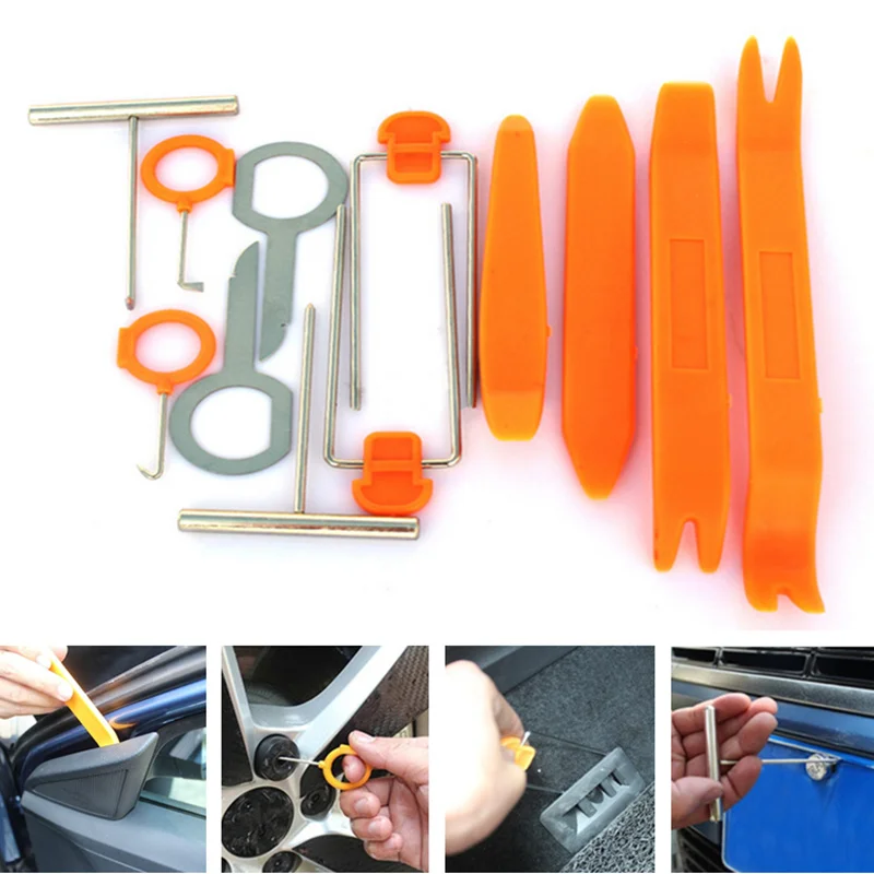 12pcs/set Plastic Pry Tool Trim Removal Tool Car Accessaries for Jeep Cherokee Comanche Commander Commando Compass Dispatcher
12pcs/set Plastic Pry Tool Trim Removal Tool Car Accessaries for Jeep Cherokee Comanche Commander Commando Compass Dispatcher