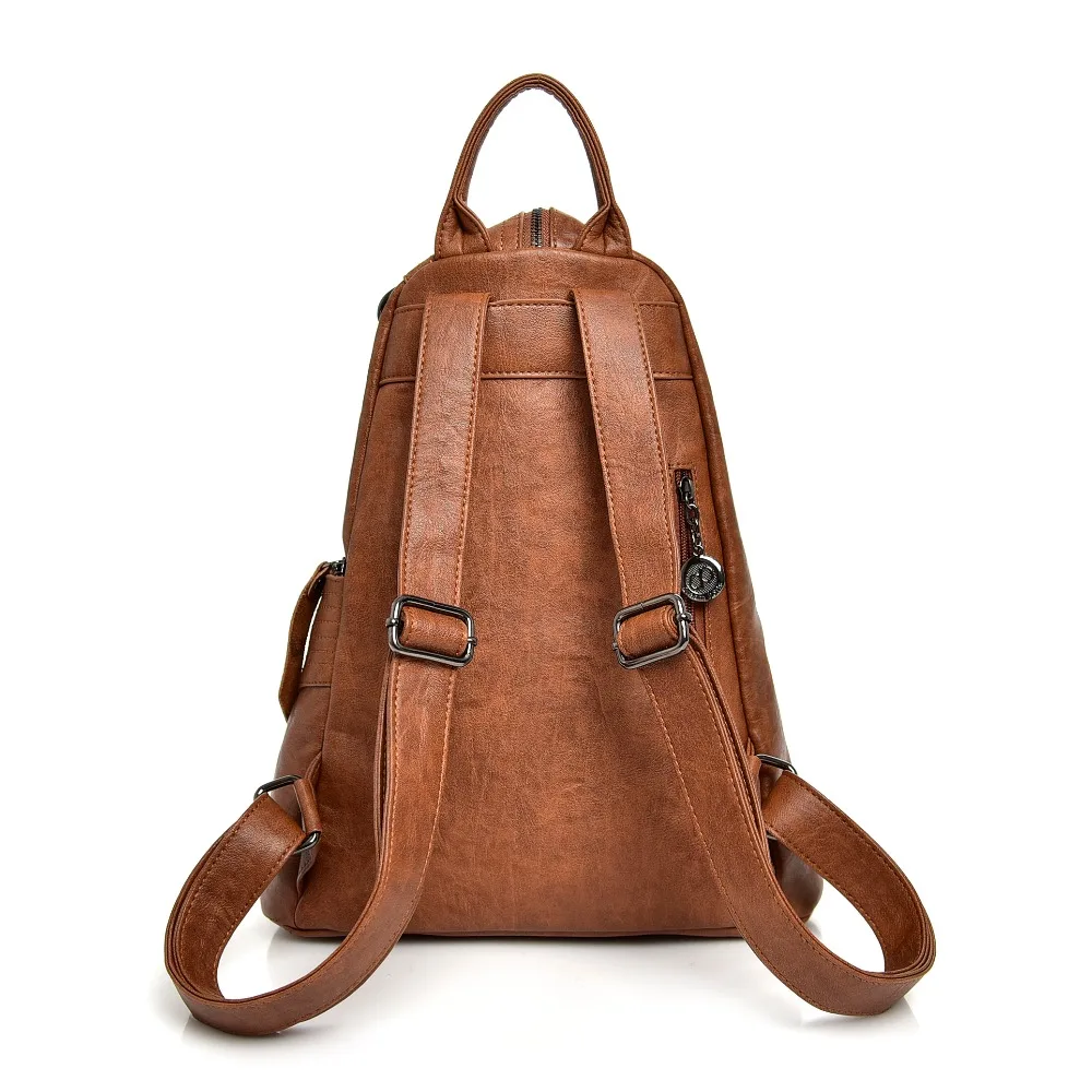Рюкзак женский кожаный с кисточками лето 2020 г. | Багаж и сумки