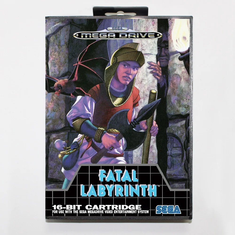16 bit Sega MD game Cartridge with Retail box - Fatal Labyrinth game card for Megadrive Genesis system
16 bit Sega MD game Cartridge with Retail box - Fatal Labyrinth game card for Megadrive Genesis system