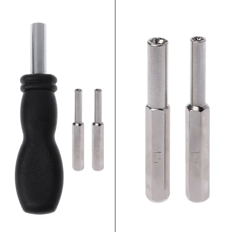 OOTDTY 2Pcs Professional Screwdriver 3.8mm + 4.5mm Security Tool Bit Gamebit For Nintendo NES N64 Gameboy
OOTDTY 2Pcs Professional Screwdriver 3.8mm + 4.5mm Security Tool Bit Gamebit For Nintendo NES N64 Gameboy