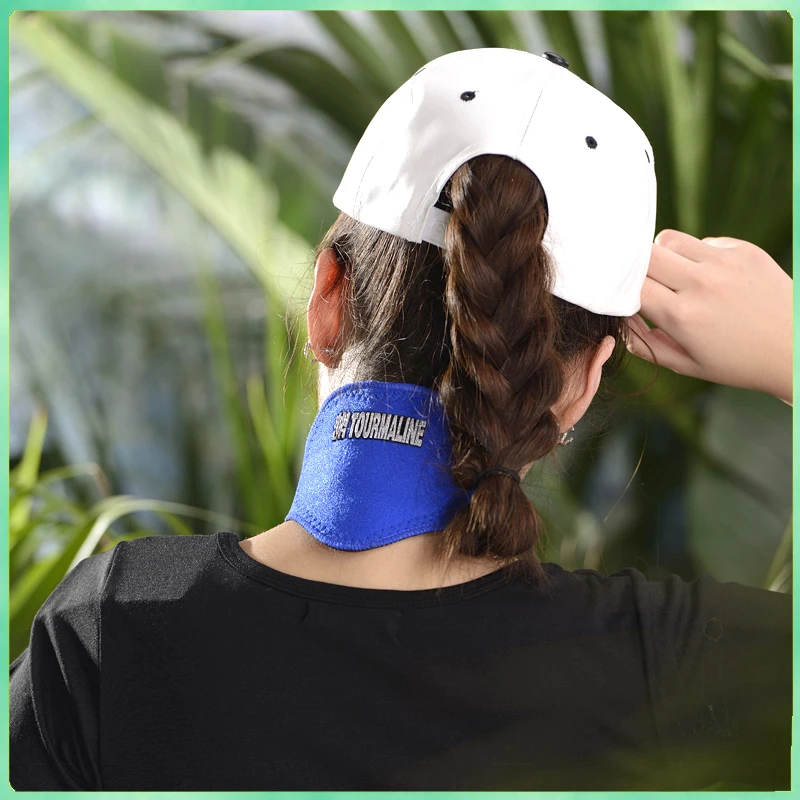 Hot Selling Blue Tourmaline Neck Belt Self-heating Neck Protection Magnetic Therapy Wrap Protect Neck Support
Hot Selling Blue Tourmaline Neck Belt Self-heating Neck Protection Magnetic Therapy Wrap Protect Neck Support