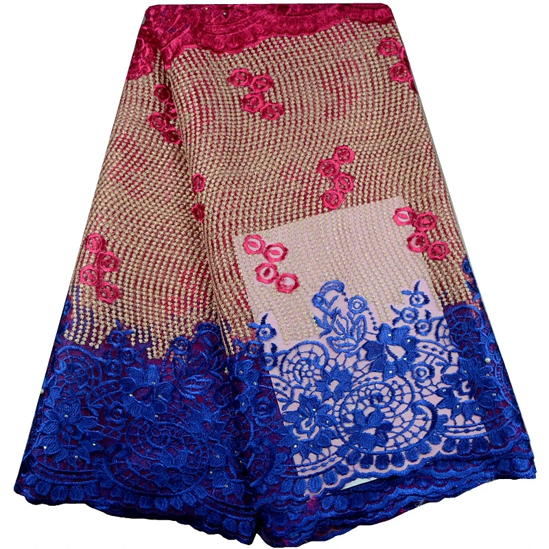 2018 African Lace Fabric Embroidered Nigerian Laces Fabric Bridal High Quality French Tulle Lace Fabric For Women Dress A583
2018 African Lace Fabric Embroidered Nigerian Laces Fabric Bridal High Quality French Tulle Lace Fabric For Women Dress A583