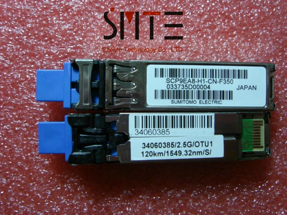 Оригинальная фотография SUMITOMO SCP9EA8-H1-CN-F350, 2,5G-OTU1-120KM-1549.32NM-S
Оригинальная фотография SUMITOMO SCP9EA8-H1-CN-F350, 2,5G-OTU1-120KM-1549.32NM-S