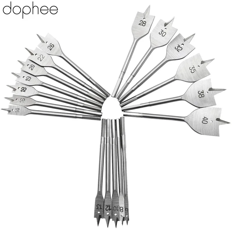 dophee Drill Bits Herramientas Para Carpinteria Wood Boring Spade Woodworking Spade Paddle Tools Drill Power Tool 8PCS 6MM-18MM
dophee Drill Bits Herramientas Para Carpinteria Wood Boring Spade Woodworking Spade Paddle Tools Drill Power Tool 8PCS 6MM-18MM