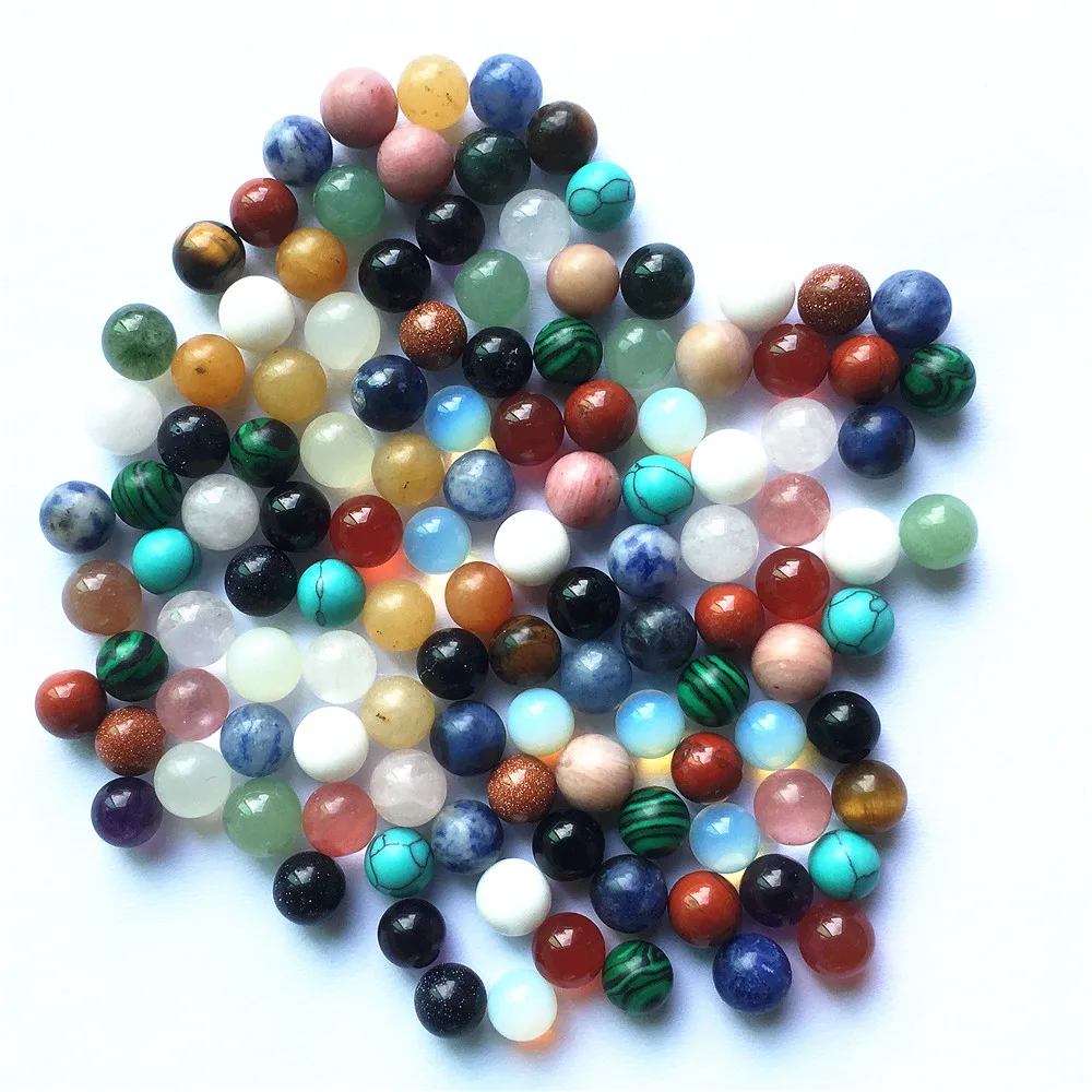 New 2021 Fashion Round Natural&Synthetic Stone Ball Beads No Hole For DIY Jewelry Making 6-7mm 100pcs wholesale DropShipping
New 2021 Fashion Round Natural&Synthetic Stone Ball Beads No Hole For DIY Jewelry Making 6-7mm 100pcs wholesale DropShipping