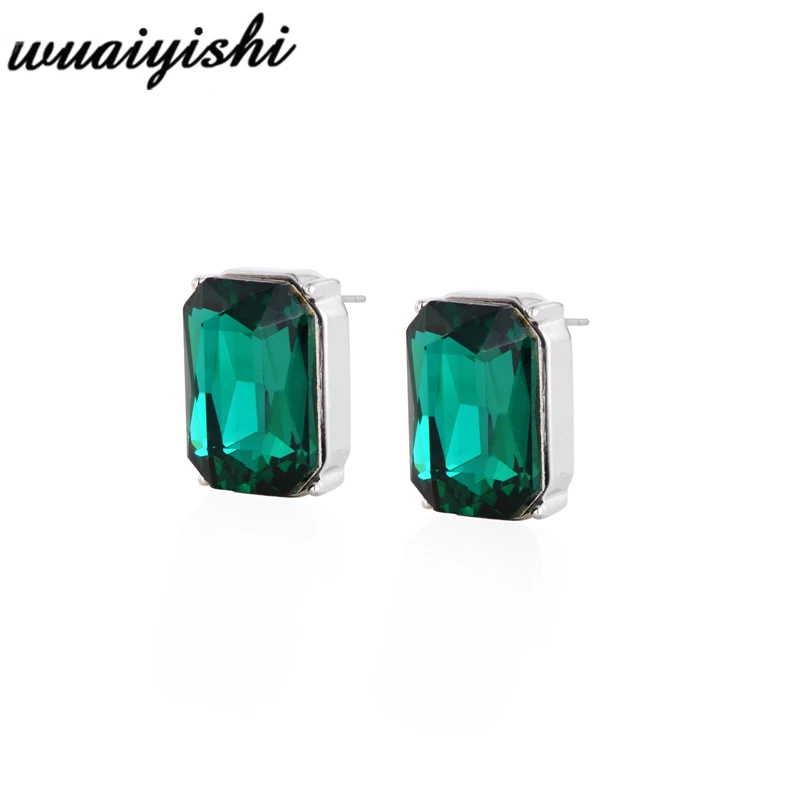 2019 latest fashion green square geometric earrings ladies crystal luxury wedding rhinestone earrings green simple charm gift
2019 latest fashion green square geometric earrings ladies crystal luxury wedding rhinestone earrings green simple charm gift