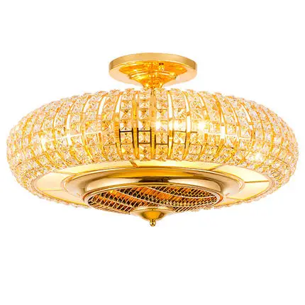 NEW European living room invisible anion fan lamp bedroom dining room modern simple LED crystal fan hanging lamp decoration
NEW European living room invisible anion fan lamp bedroom dining room modern simple LED crystal fan hanging lamp decoration