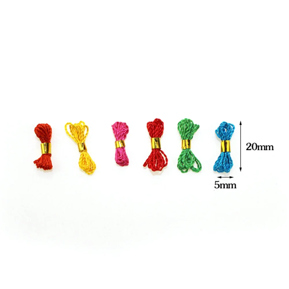 6Pcs 1/12 Dollhouse Miniature Accessories Mini Sewing Thread Simulation Housekeeping Model Toys for Doll House Decoration
6Pcs 1/12 Dollhouse Miniature Accessories Mini Sewing Thread Simulation Housekeeping Model Toys for Doll House Decoration