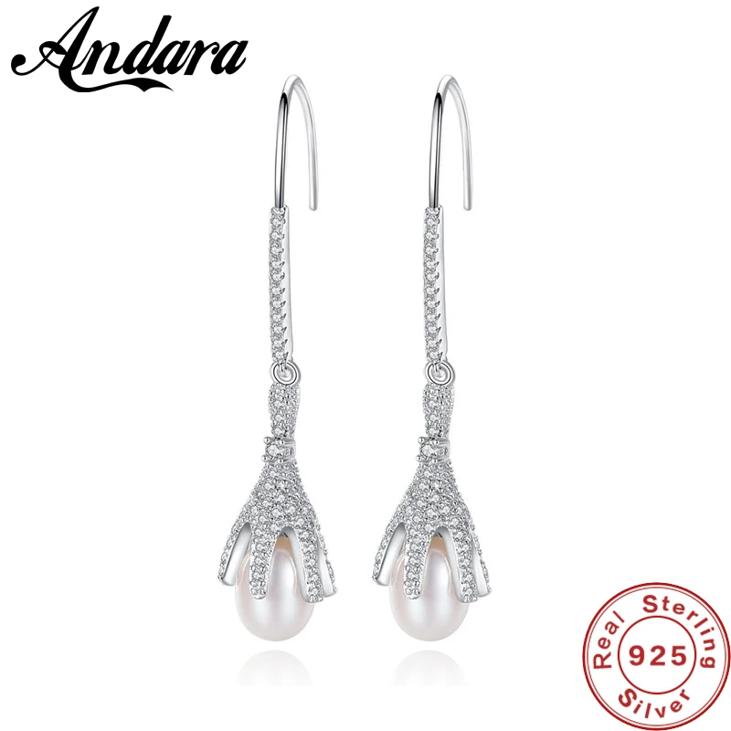100% Freshwater Natural Long Pearl Earrings Women,Classic White Bridal Pearl Earrings 925 Sterling Silver Jewelry
100% Freshwater Natural Long Pearl Earrings Women,Classic White Bridal Pearl Earrings 925 Sterling Silver Jewelry