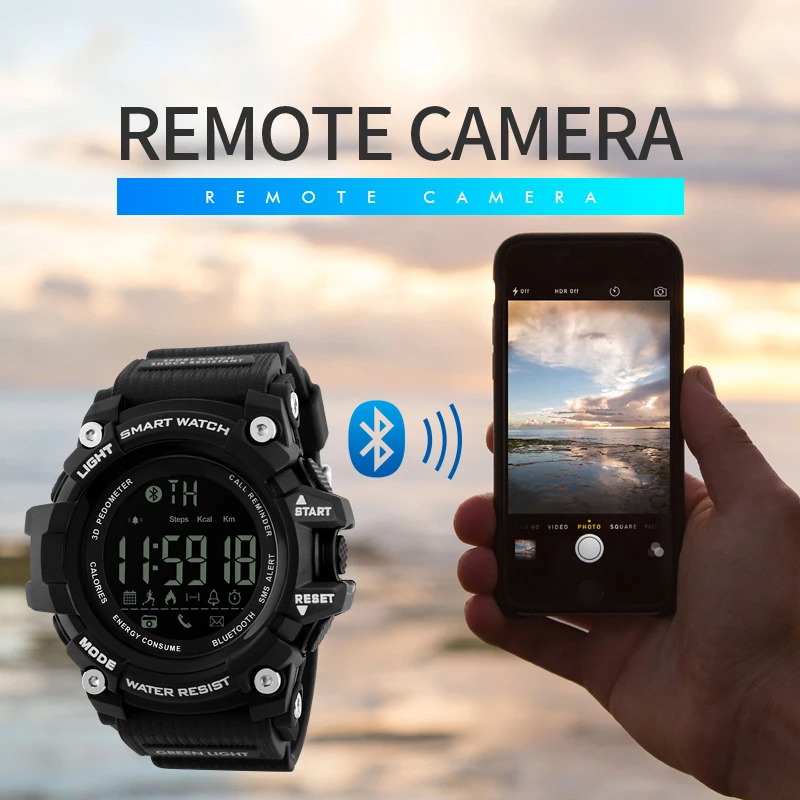 2019 New Fashion Men Boy Sports LED Digital Date Bluetooth Alarm Quartz Watches Military Multifunctional Waterproof Wristwatches
2019 New Fashion Men Boy Sports LED Digital Date Bluetooth Alarm Quartz Watches Military Multifunctional Waterproof Wristwatches