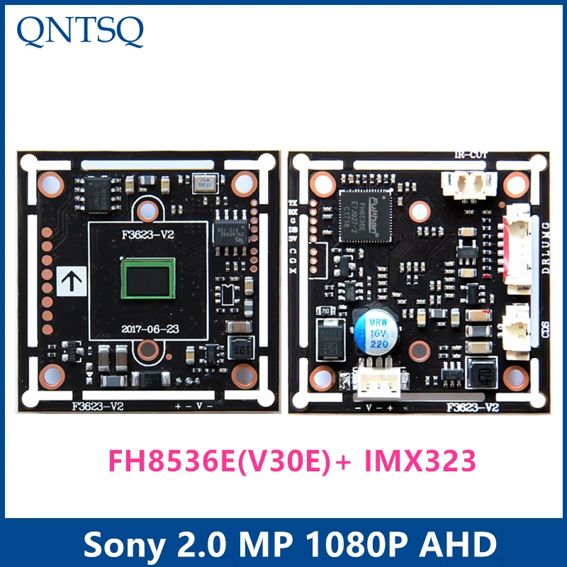 AHD 2.0MP 1920x1080P 1/2.9" CMOS FH8536E(V30E)+IMX323 chipset DSP CCTV camera module board,chip board chipset
AHD 2.0MP 1920x1080P 1/2.9" CMOS FH8536E(V30E)+IMX323 chipset DSP CCTV camera module board,chip board chipset