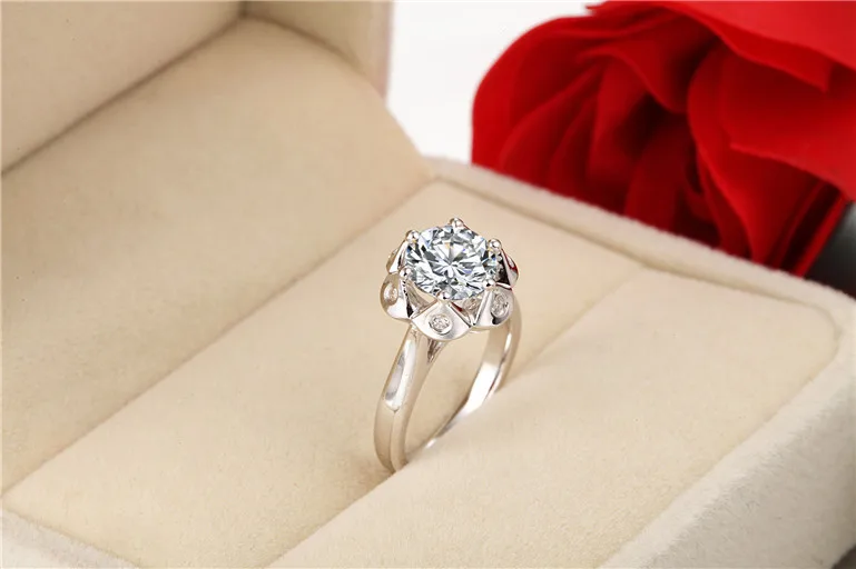 Super Lotus Flower Style Test Positive Certified Moissanite Ring 3CT Lab Diamond Ring Moissanite Solid 18K White Gold Ring
Super Lotus Flower Style Test Positive Certified Moissanite Ring 3CT Lab Diamond Ring Moissanite Solid 18K White Gold Ring