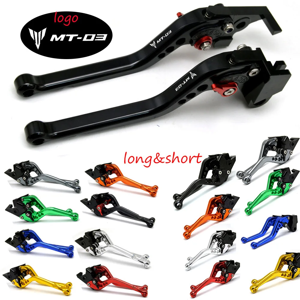 Short&Long For Yamaha MT-03 MT03 MT 03 2015-2018 Motorcycle Accessories CNC Brake Clutch Levers
Short&Long For Yamaha MT-03 MT03 MT 03 2015-2018 Motorcycle Accessories CNC Brake Clutch Levers
