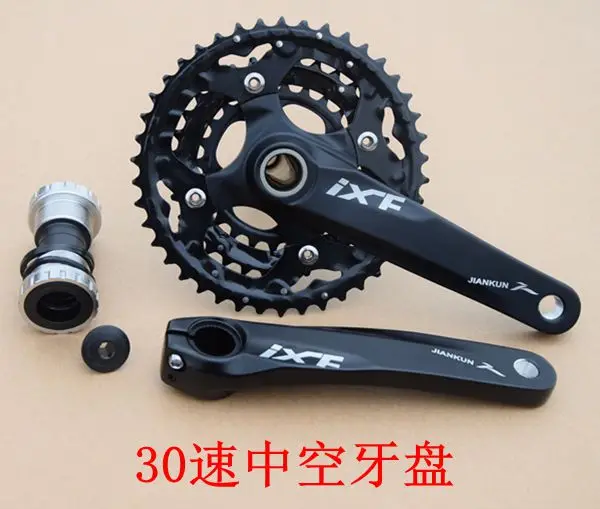 JIANKUN IXF ажурный встраиваемый шатун из алюминиевого сплава 30 скоростей MTB 26 27 5 29